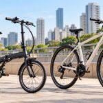 Bicicleta dobrável ou convencional