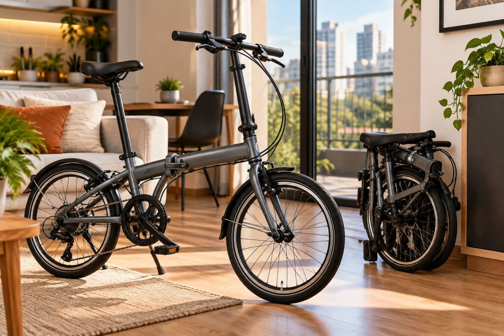 bicicleta dobrável boa e barata