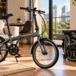 bicicleta dobrável boa e barata